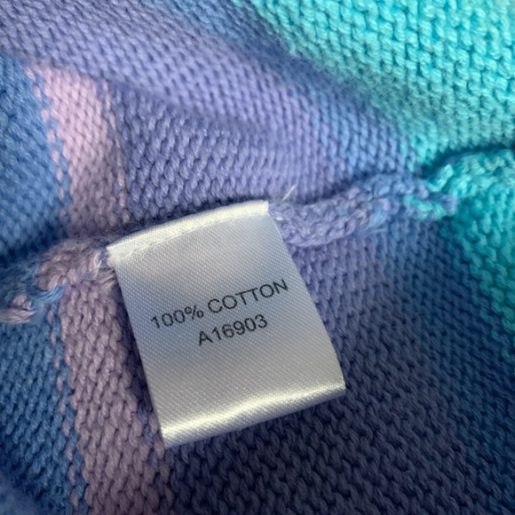 the Tog Shop knit sweater, size medium, cotton, long-sleeve pullover - Picture 3 of 3